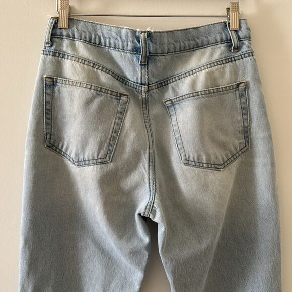 Reformation Cynthia High Rise Straight Jeans Organic Cotton Size 27 - Picture 6 of 9